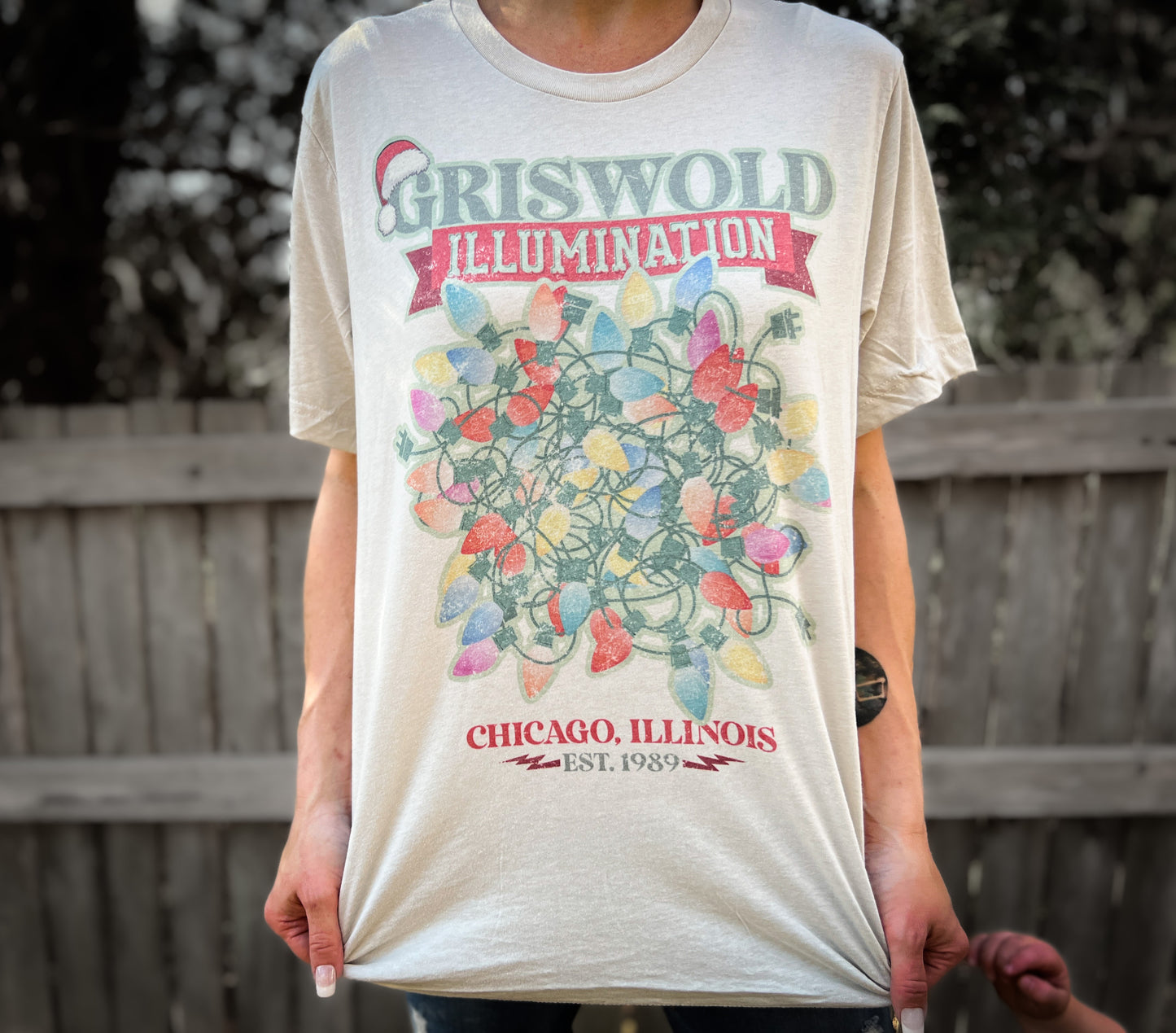 Griswold Illumination Vintage Style Tee | Christmas Vacation